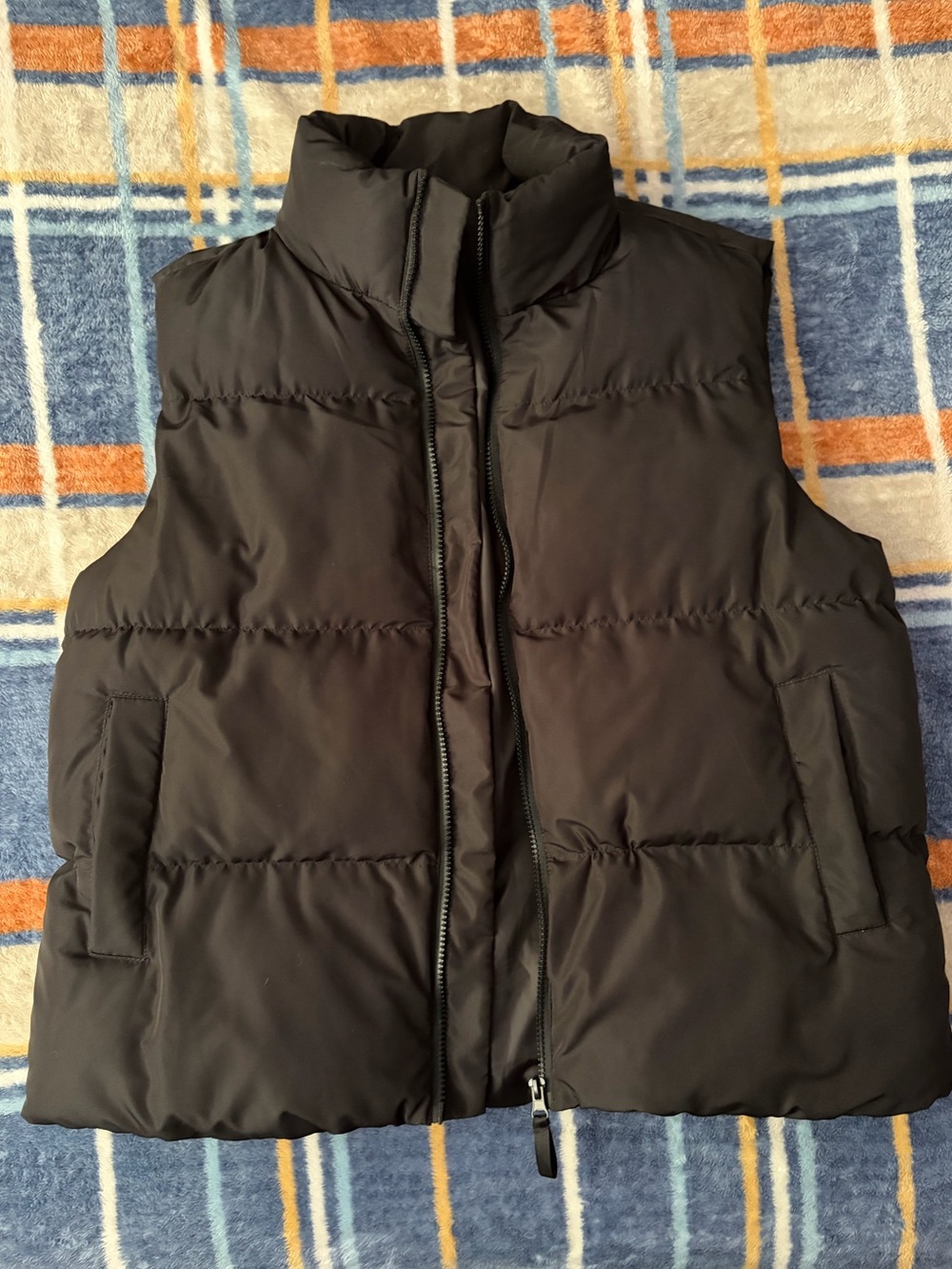 Black Puffer Vest
